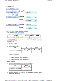 2016年广汽本田九代雅阁故障代码K24W5发动机P0116