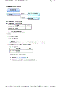 2016年广汽本田九代雅阁故障代码U0416-68, U0416-F8