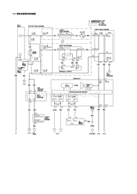 2015年本田杰德（FR1）12 V 蓄电池管理系统电路图