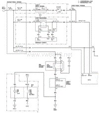 2016年本田杰德（FR1）上车照明灯控制系统电路图