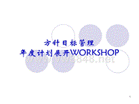 (XXXX0209)东风日产方针目标管理与年度计划workshop