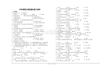 07信达杯高级汽车修理工理论复习资料-职业技能鉴定国家题