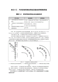 汽车防抱死制动系统及驱动防滑控制系统