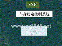 汽车新技术配置-(ESP制动)