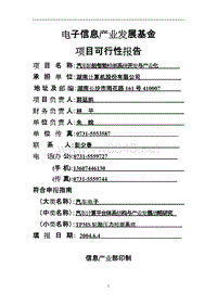 电子发展基金报告汽车轮胎智能检测系统开发与产业化(1)