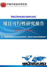 电动车配件生产基地建设项目可行性研究报告(中国市场经