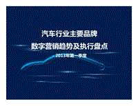 XXXX汽车行业主要品牌数字营销趋势分析报告