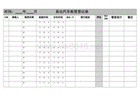 汽车租赁登记表（DOC36页）