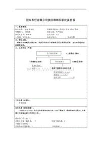 冠东车灯有限公司供应部部长职位说明书