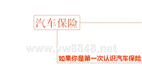 汽车保险介绍