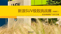 新浪SUV极致挑战赛(福建区)新浪福建推广方案(招商方案)