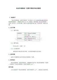 机动车销售统一发票(非税控版21版)