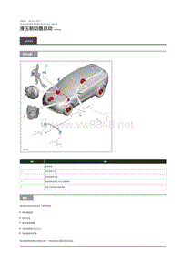 2019年路虎星脉维修手册 液压制动器启动