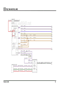 2005路虎发现3310 FUEL TANK AND FUEL LINES电路图