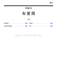 2008三菱格蓝迪GRANDIS布置图维修手册