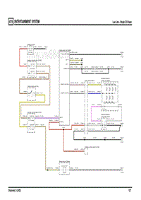 2005路虎发现3415 ENTERTAINMENT SYSTEM电路图