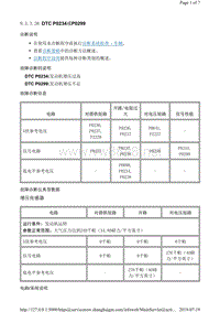 2015年别克英朗故障代码发动机DTC P0234或P0299