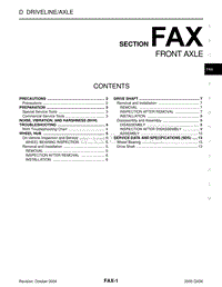 2006英菲尼迪QX56手册-原厂FAX