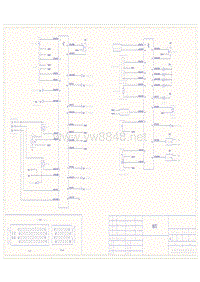 2006长安奔奔ECU系统原厂电路图