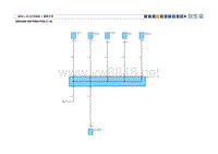 2010北京现代索纳塔名驭(EF)G 2.0 DOHC搭铁分布 (4)原厂电路图
