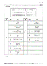 2010北京现代途胜(JM)G 2.7 DOHC空调控制器2维修手册