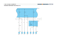 2010北京现代索纳塔名驭(EF)G 2.0 DOHC室内保险丝分布 (5)原厂电路图