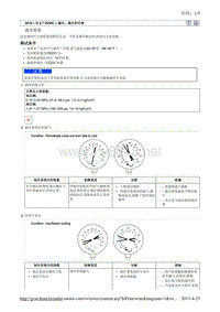 2010北京现代途胜(JM)G 2.7 DOHC空调一般事项8维修手册