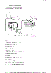 2013年凯迪拉克CTS 蒸发排放控制系统的说明