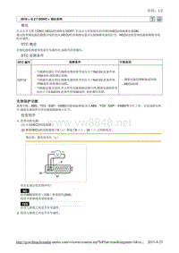 2010北京现代途胜(JM)G 2.7 DOHC制动系统故障检修C2112维修手册