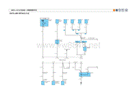 2010北京现代索纳塔名驭(EF)G 2.0 DOHC数据线路详述原厂电路图