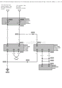 2010宾利飞驰57-active cruise control电路图