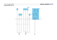 2010北京现代索纳塔名驭(EF)G 2.0 DOHC搭铁分布 (14)原厂电路图