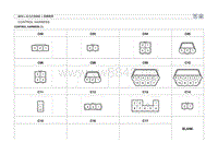 2010北京现代索纳塔名驭(EF)G 2.0 DOHC控制线束 (2)原厂电路图