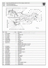 2010兰博基尼蝙蝠INTAKE MANIFOLD III配件目录维修手册