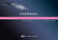 2014年起亚Cadenza用户手册