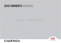 2015年起亚Cadenza用户手册