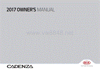 2017年起亚Cadenza用户手册