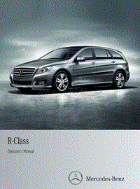2013年奔驰R-CLASS SUV用户手册_EN