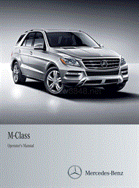 2014年奔驰M-CLASS SUV用户手册_EN