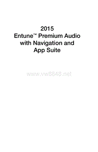 丰田2015 Entune Premium音频，带有导航和应用套件