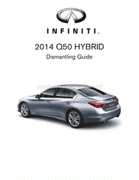 2014-infiniti-Q50-hybrid-dismantling-guide拆卸指南_EN