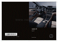 2018年奔驰B-CLASS Audio 20 Manual用户手册_EN