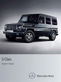 2014年奔驰G-CLASS用户手册_EN