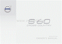 2016年沃尔沃 S60越野车用户手册