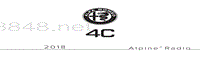 2018年阿尔法罗密欧4C Coupe信息娱乐系统
