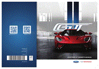 2018年福特Ford GT车主手册_EN