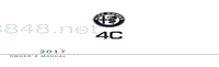 2017年阿尔法罗密欧4C Coupe用户手册
