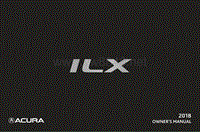 2018年讴歌ILX用户手册_EN
