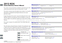2013年讴歌RDX用户手册_EN