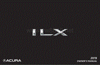 2019年讴歌ILX用户手册_EN